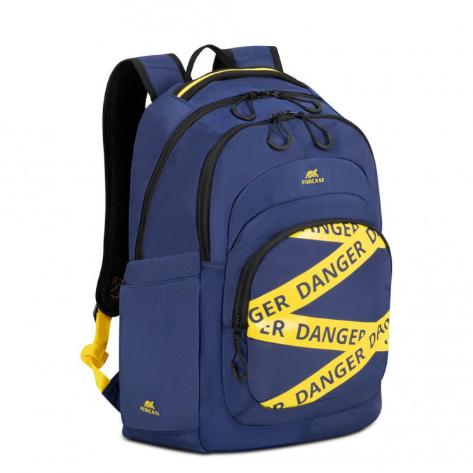Рюкзак міський Rivacase 5461 Blue 30 л синій - изображение 1