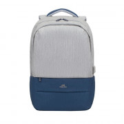 Міський рюкзак Rivacase 7567 Grey/Dark Blue 30.5х48х15 см сірий з...