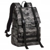 Міський рюкзак Rivacase 7621 Grey camo 15 л сірий камуфляж