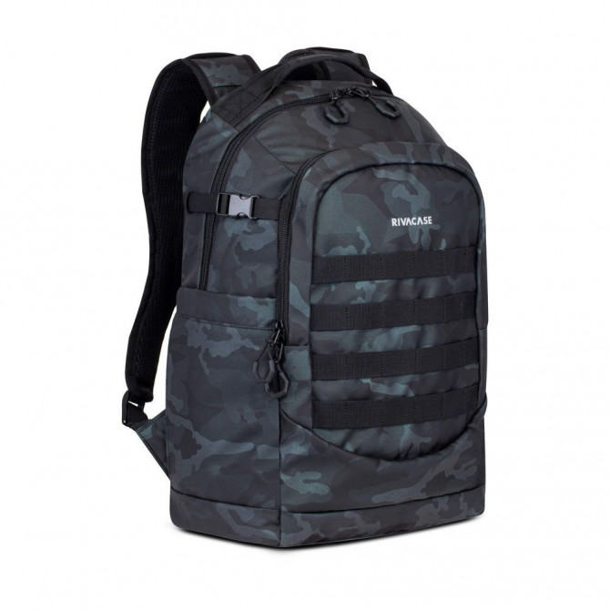 Міський рюкзак Rivacase 7631 navy camo 32х22х48 см темно-синій ка... - изображение 1