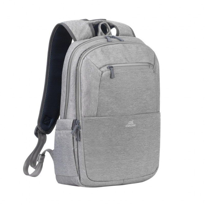 Рюкзак міський Rivacase 7760 / Grey 29х43х14.5 см сірий - изображение 1