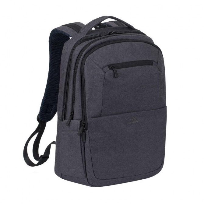 Рюкзак міський Rivacase 7765/Black 29х43х20 см чорний - изображение 1