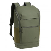 Рюкзак міський Rivacase 7856 Olive Green 20 л оливковий із зелени...
