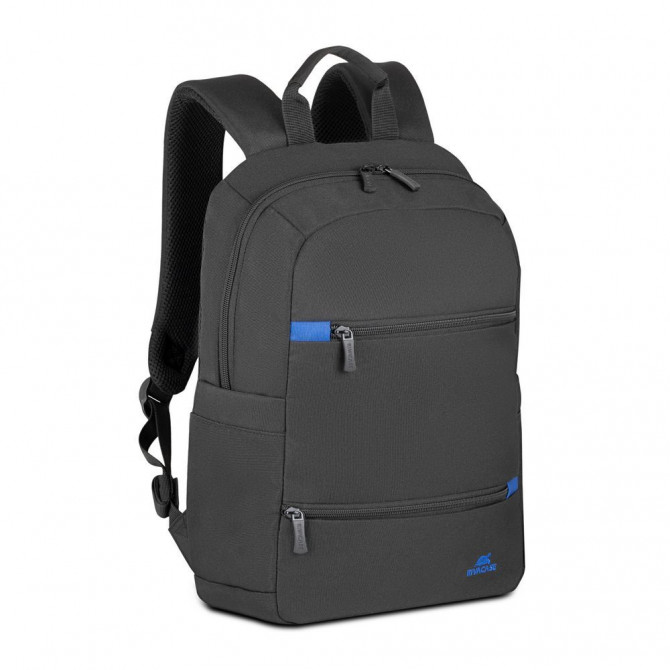 Рюкзак міський Rivacase 8264 Black 27.5х40.5х11 см чорний - изображение 1