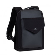 Рюкзак міський Rivacase 8521 Cardiff / Black 25х35х11 см чорний