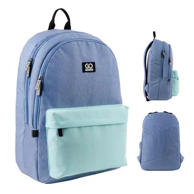 Рюкзак молодіжний GoPack Education Teens GO24-140L-2 15 л м'ятно-... - изображение 1