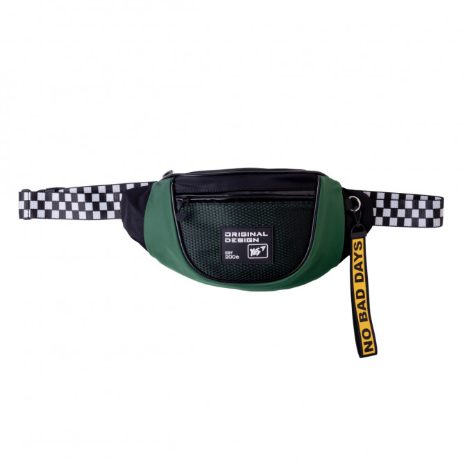 Сумка-бананка YES SP-32 No Bad Days 559701 7х15х36 см - изображение 1