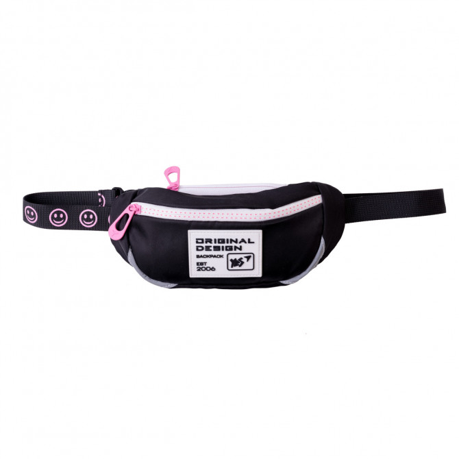 Сумка-бананка YES SP-34 I Am Smiling 559686 6х9.5х23 см - изображение 1