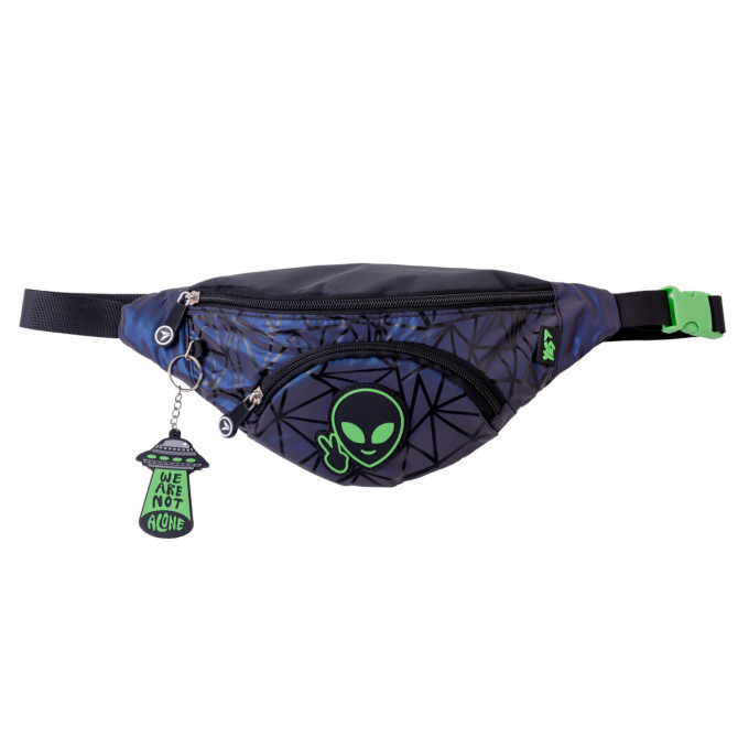 Сумка-бананка YES SP-35 Alien 559704 7х13х32 см - изображение 1