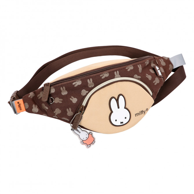 Сумка-бананка YES SP-35 Miffy Bunny 550548 7х13х32 см - изображение 1