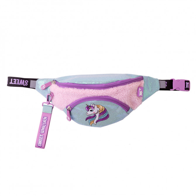 Сумка-бананка YES SP-35 Unicorn 559706 7х13х32 см - изображение 1