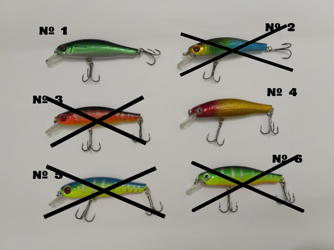 Воблер плавающий 8.5 см-8.9 гр - изображение 1