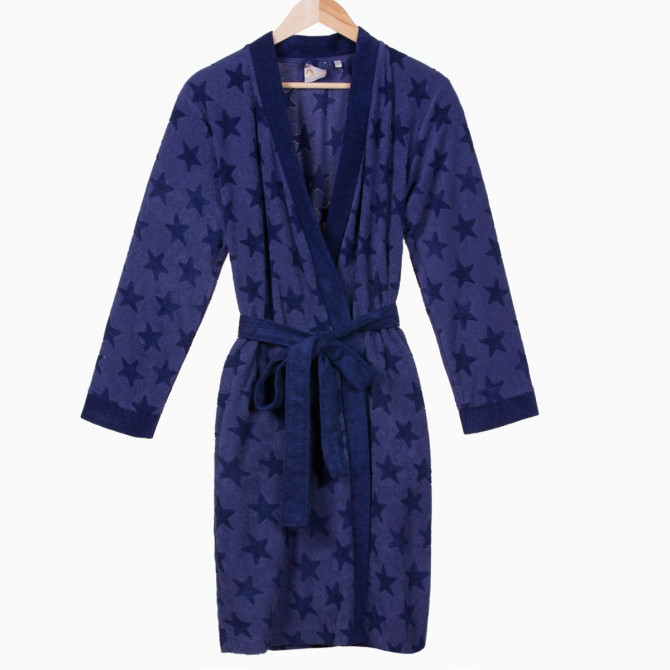 Халат жіночий з віскози Asteri Синій M Arya AR-TR1002526-blue-m - изображение 1