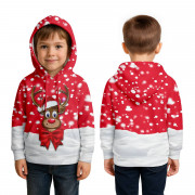 Худі дитяче з 3D принтом Merry Reindeer 31777 104 см
