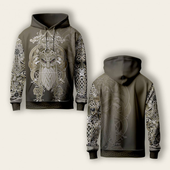 Худі спортивне з 3D принтом Celtic Storm 29352 3XL - изображение 1
