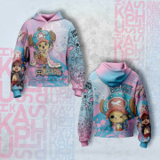 Худі спортивне з 3D принтом Chromatic One Piece 29221 S