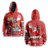 Худі спортивне з 3D принтом HAPPY HOLDAYS 31523 XS