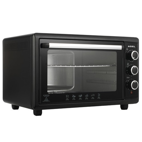 Електродуховка Asel АF50-33 50 л 1500 Вт Духовка електрична Асель... - изображение 1