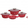 Набір посуду Top Kitchen TK00076 з мармуровим покриттям 7 предмет...
