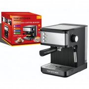 Кавоварка Еспресо Top Kitchen TK00215 ріжкова 1500Вт 1,8л 1-3 чаш...