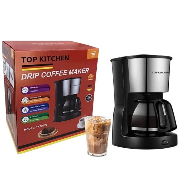Кавоварка крапельна з підігрівом для дому та офісу Top Kitchen Tk... - изображение 1