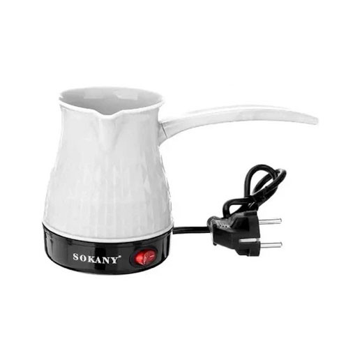 Електрична турка Sokany SK-219 500мл 500Вт для кави White - изображение 1