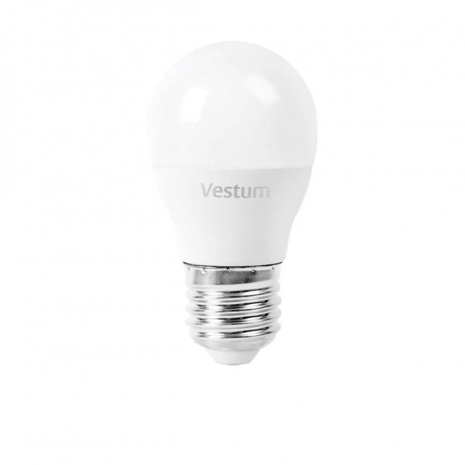 Світлодіодна лампа Vestum G-45 E27 1-VS-1209 8W - изображение 1
