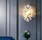 Кришталеве бра 26641 Латунь 25х30х50 см.