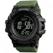 Годинник наручний чоловічий SKMEI 1356AG ARMY GREEN, армійський г...