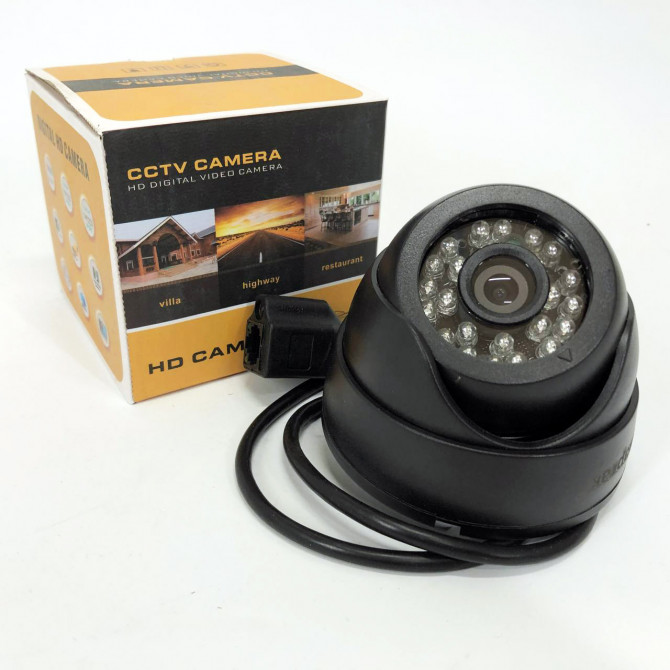 Камера відеоспостереження купольна HD Camera 349 IP 1.3 mp, Камер... - изображение 1