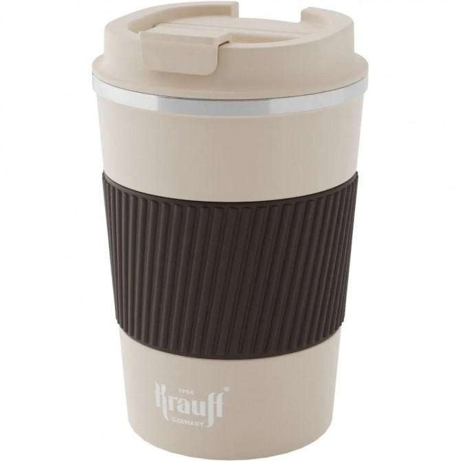 Термокухоль Krauff Komfort 26-309-007 380 мл бежевий - изображение 1
