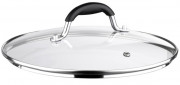 Кришка скляна з ручкою Ardesto BlaСk Mars AR-0722-SL 22 см