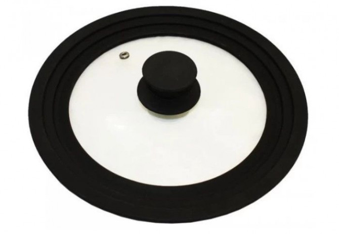 Кришка універсальна Frico FRU-1002-Black 20-24 см чорна - изображение 1