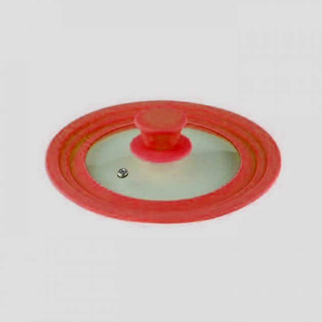 Кришка універсальна Frico FRU-1010A-Red 16-20 см червона - изображение 1