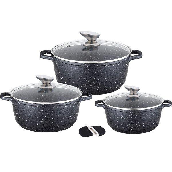 Набір каструль 6 пр Kamille KM-4430 - изображение 1