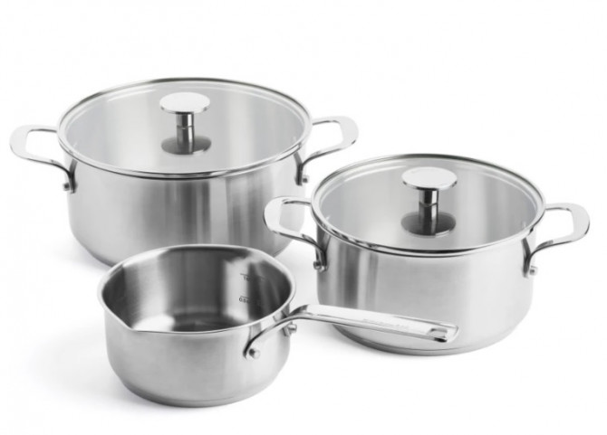 Набір посуду KitchenAid СС005088-001 5 предметів сріблястий - изображение 1