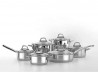 Набір посуду Nois Pierro 830126 12 предметів срiбний