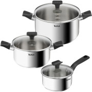 Набір посуду Tefal Delicious B925S655 6 предметів сріблястий