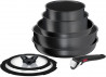 Набір посуду Tefal Ingenio Daily Сhef L7629242 8 предметiв чорний