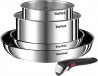 Набір посуду Tefal Ingenio Emotion L897S574 5 сріблястий предметі...