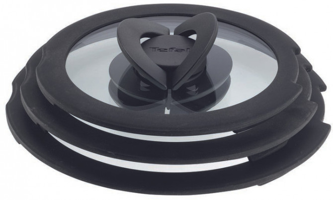 Набір скляних кришок Tefal Ingenio L9849053 16/18/20 см - изображение 1