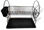 Сушарка настільна 2-х ярусна Bohmann WL-2605-S 55х24,5х48 см чорн...