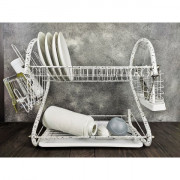 Сушарка настільна 2-х ярусна Edenberg EB-2109M-White 26х41х56 см ...