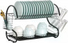 Сушка для посуду настільна Bohmann BH 7323 52x25x36,5 см чорна