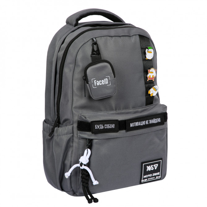 Рюкзак міський YES T-51 Emotions Grafit 559360 19.8 л - изображение 1