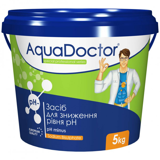 Засіб для зниження рівня pH AquaDoctor pH Minus 5 кг - изображение 1
