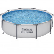 Каркасний басейн Bestway 56406 Steel Pro MAX, розмір 305 x 76 см