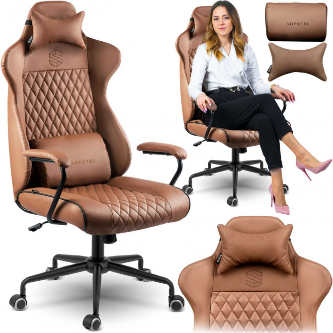 Офісне крісло Sofotel Werona 2582 Brown - изображение 1