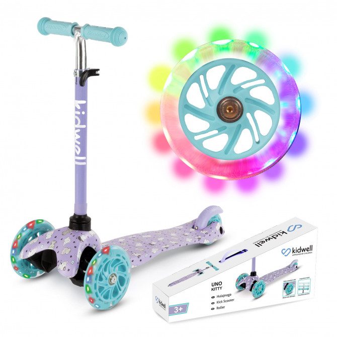 Триколісний самокат Kidwell UNO Kitty - изображение 1