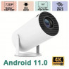 LED Проектор для дому портативний Смарт з WiFi, Bluetooth, Androi...